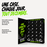 Calendrier de l'Avent Monster, 24 cases numérotées