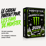 Calendrier de l'Avent Monster 2026, coffret fermé