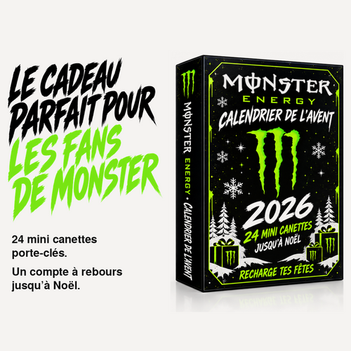 Calendrier de l'Avent Monster 2026, coffret fermé